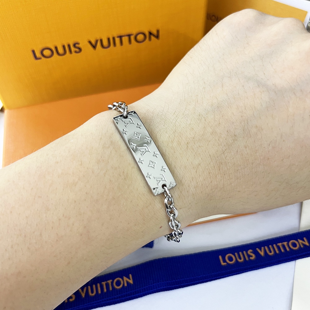 L0vis Vvtt0n Chain Bracelet Silver