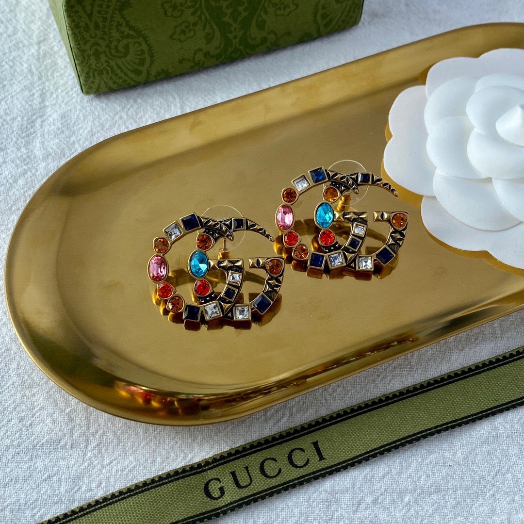 Gvc*1 Double G Earrings Multicolor For Women