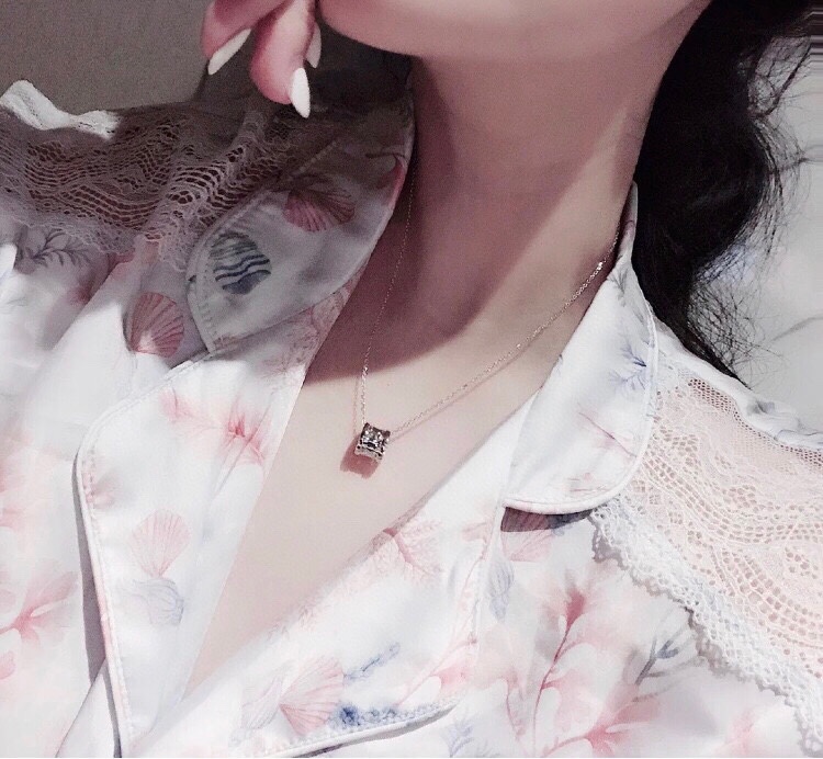 Gvc*1 Hollow Waist Necklace Silver For Women