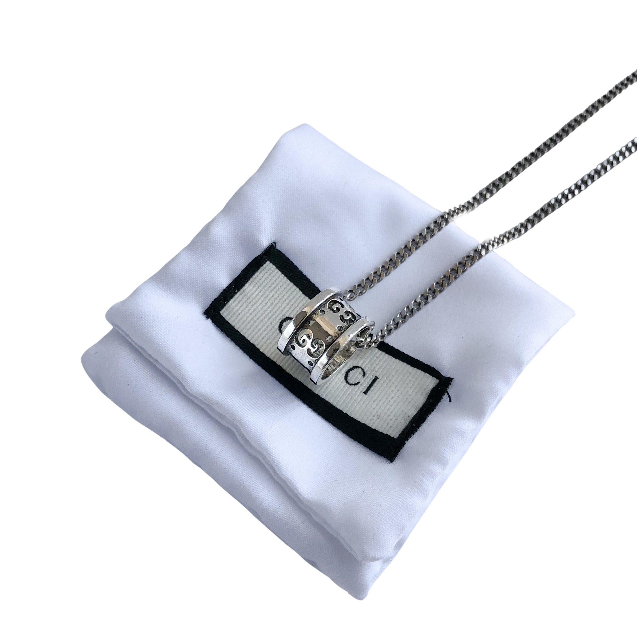 Gvc*1 Hollow Waist Necklace Silver For Women