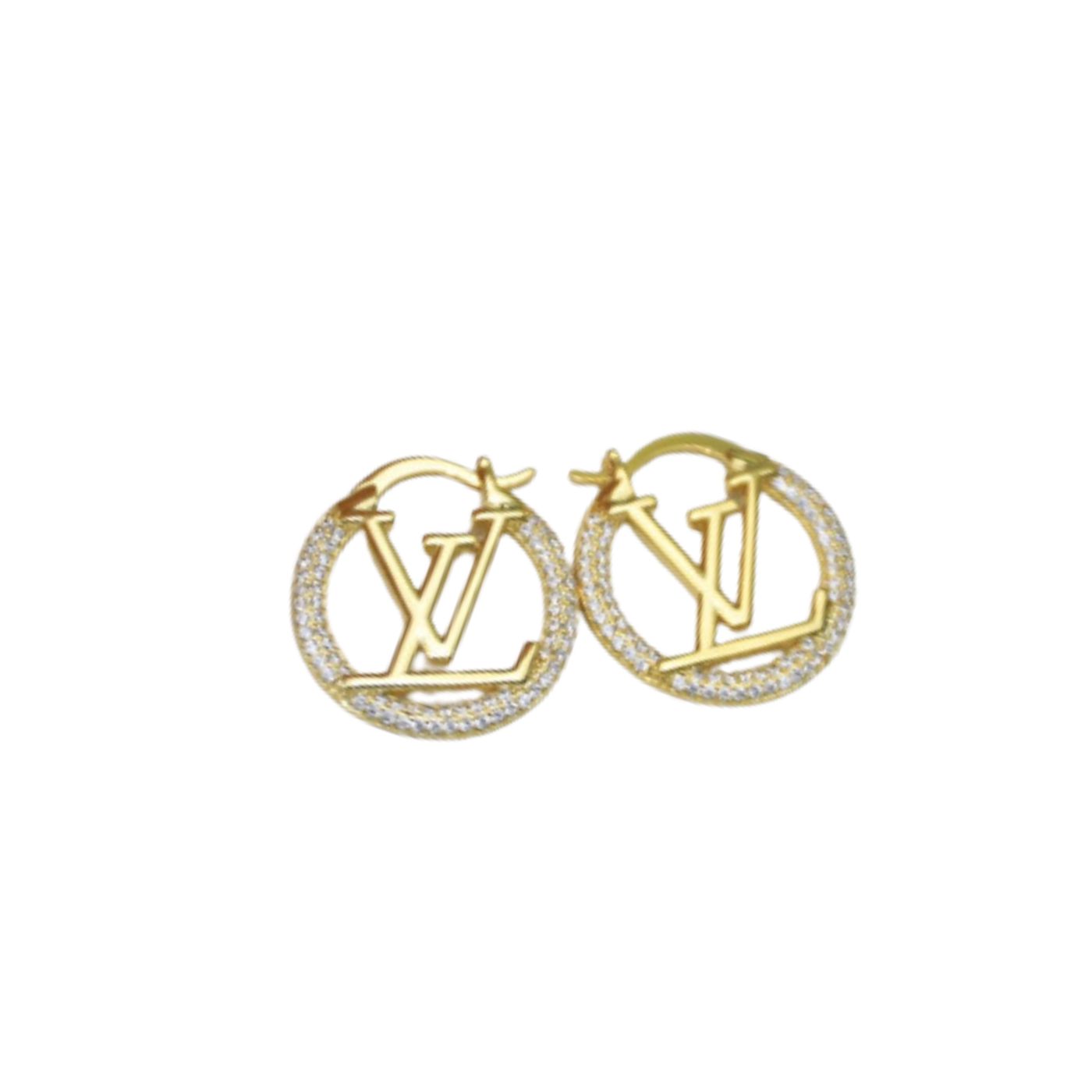 L0vis Vvtt0n L0vise By Night Earrings Gold Tone For Women