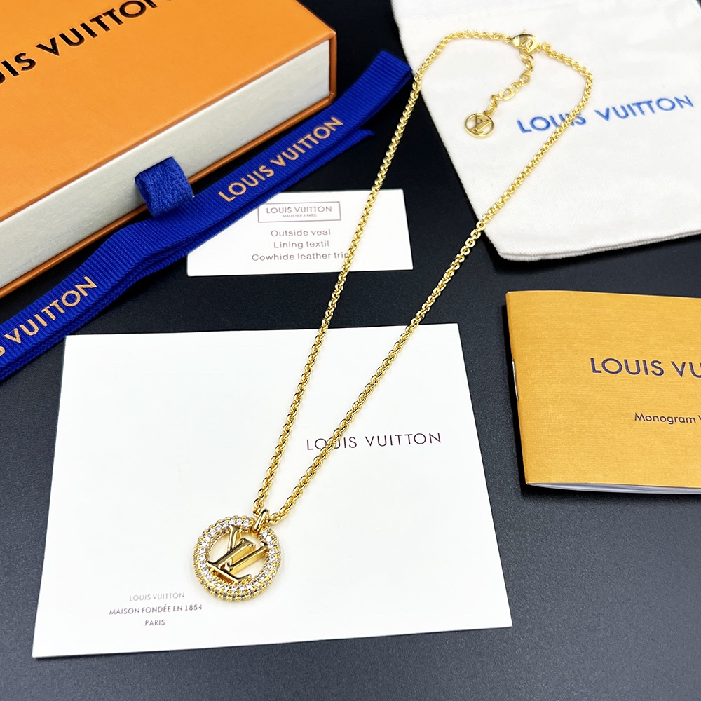 L0vis Vvtt0n L0vise By Night Necklace Gold For Women