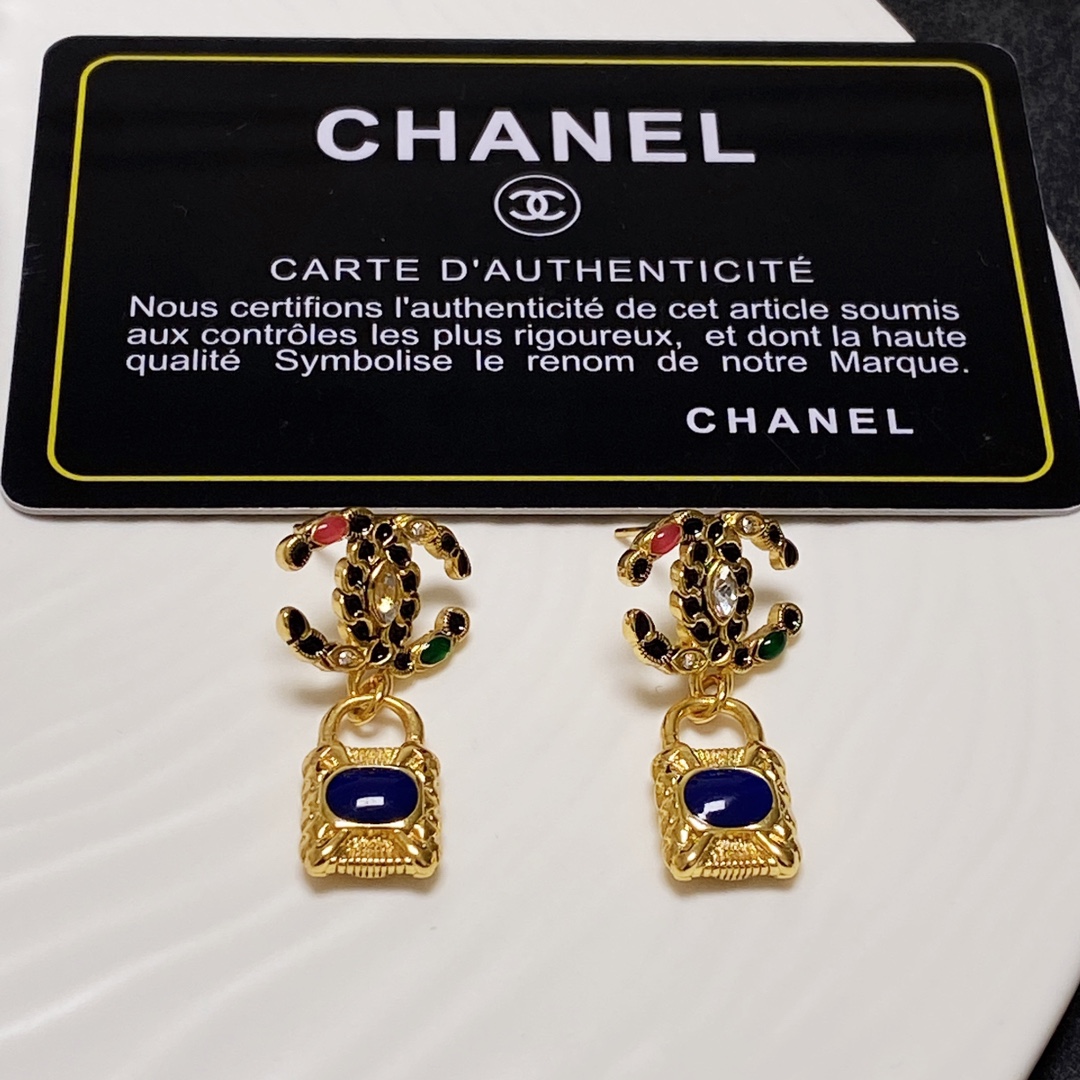 Mesh Earrings Gold For Women
