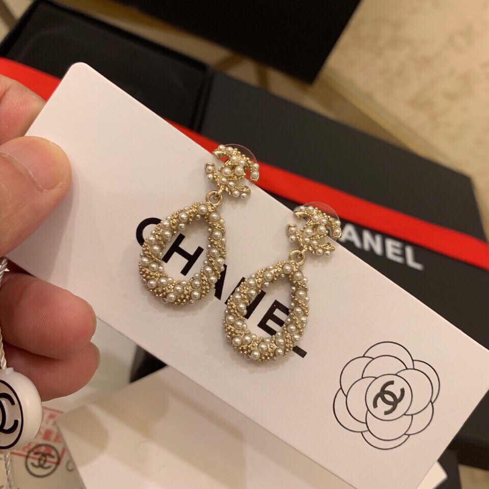 Pearl Earrings Gold For Women