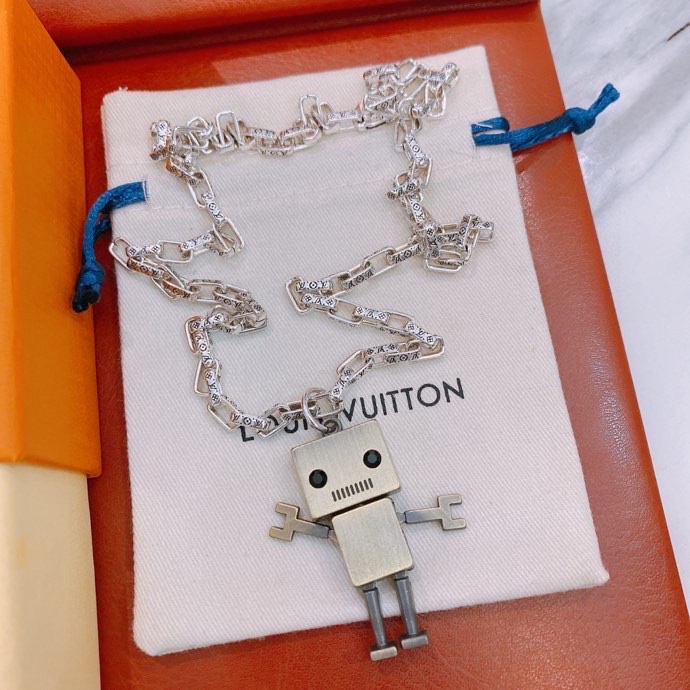 L0vis Vvtt0n Star Necklace Silver For Women