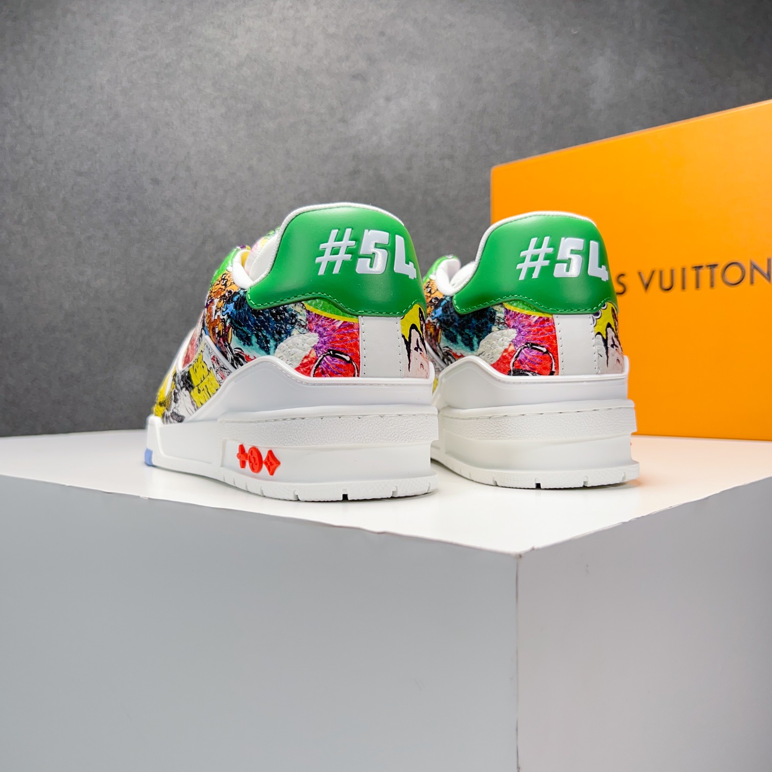L0vis Vvtt0n LV Trainer Sneaker Multicolor For Men
