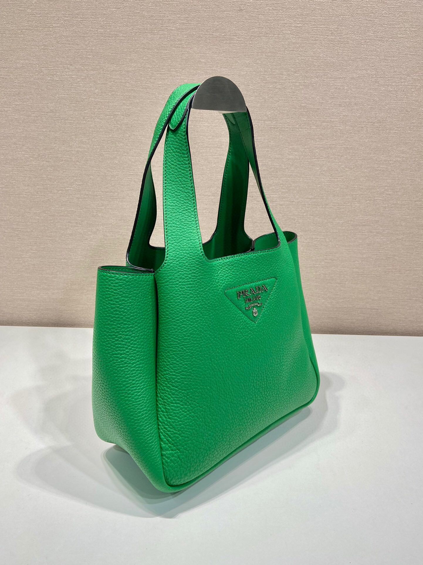 Pra*a Medium Handbag In Green For Women 9.8 in/ 25cm