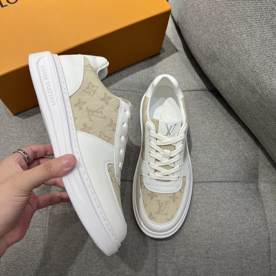 L0vis Vvtt0n Rivoli Sneaker Beige For Men