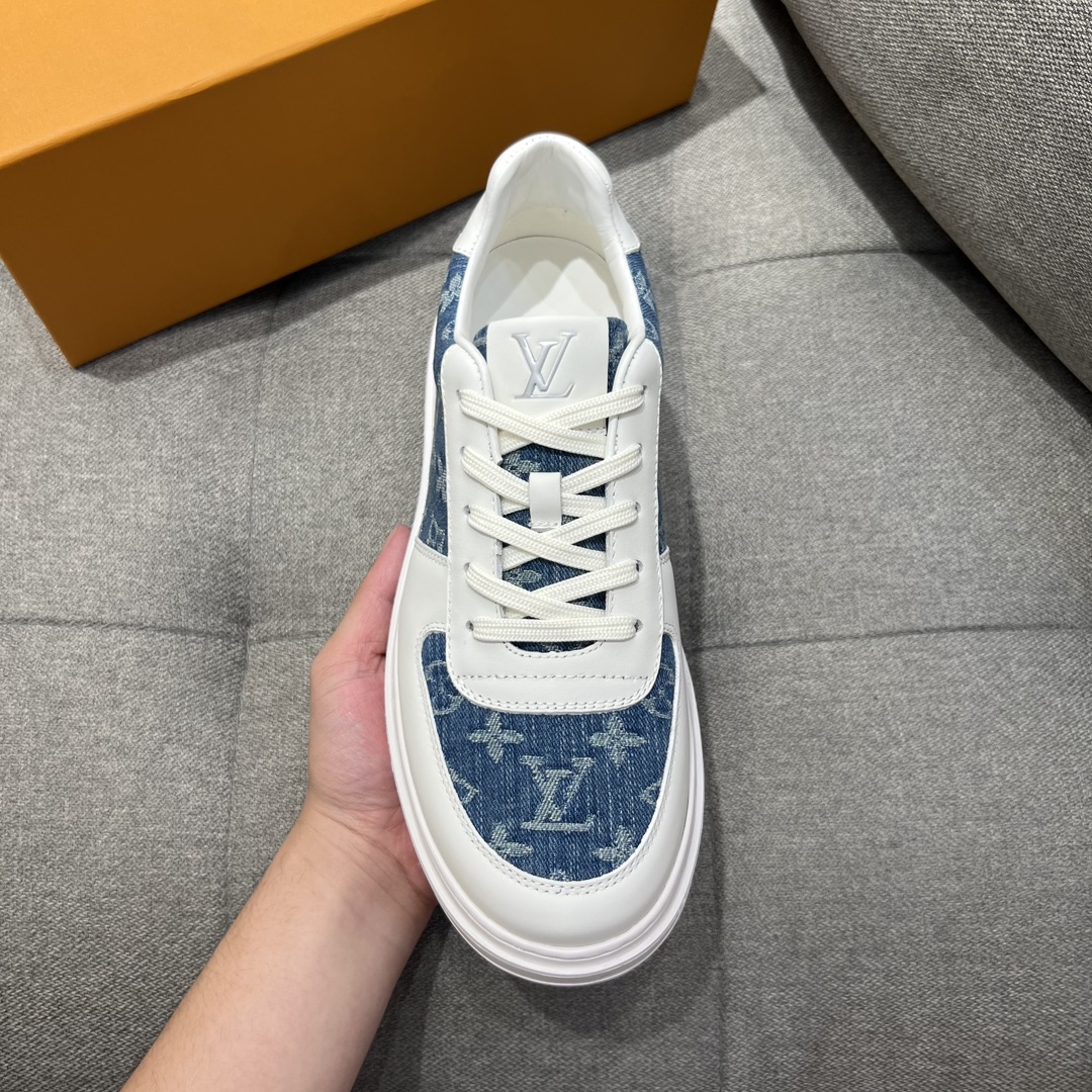 L0vis Vvtt0n Rivoli Sneaker Blue For Men