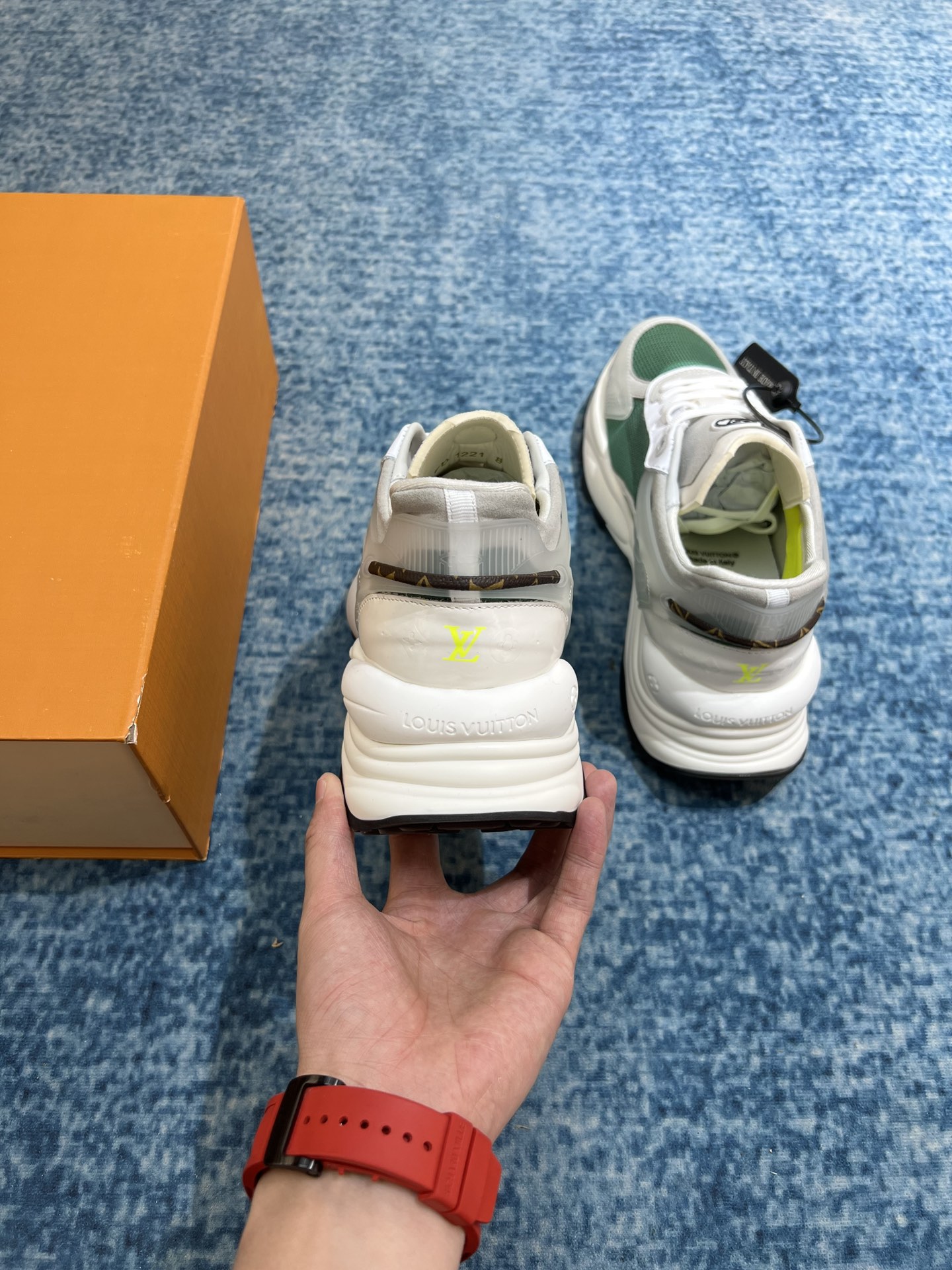 L0vis Vvtt0n Run 55 Sneaker Green For Men