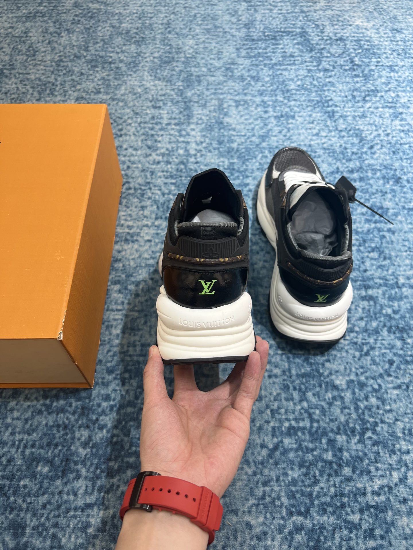 L0vis Vvtt0n Run 55 Sneaker Black For Men