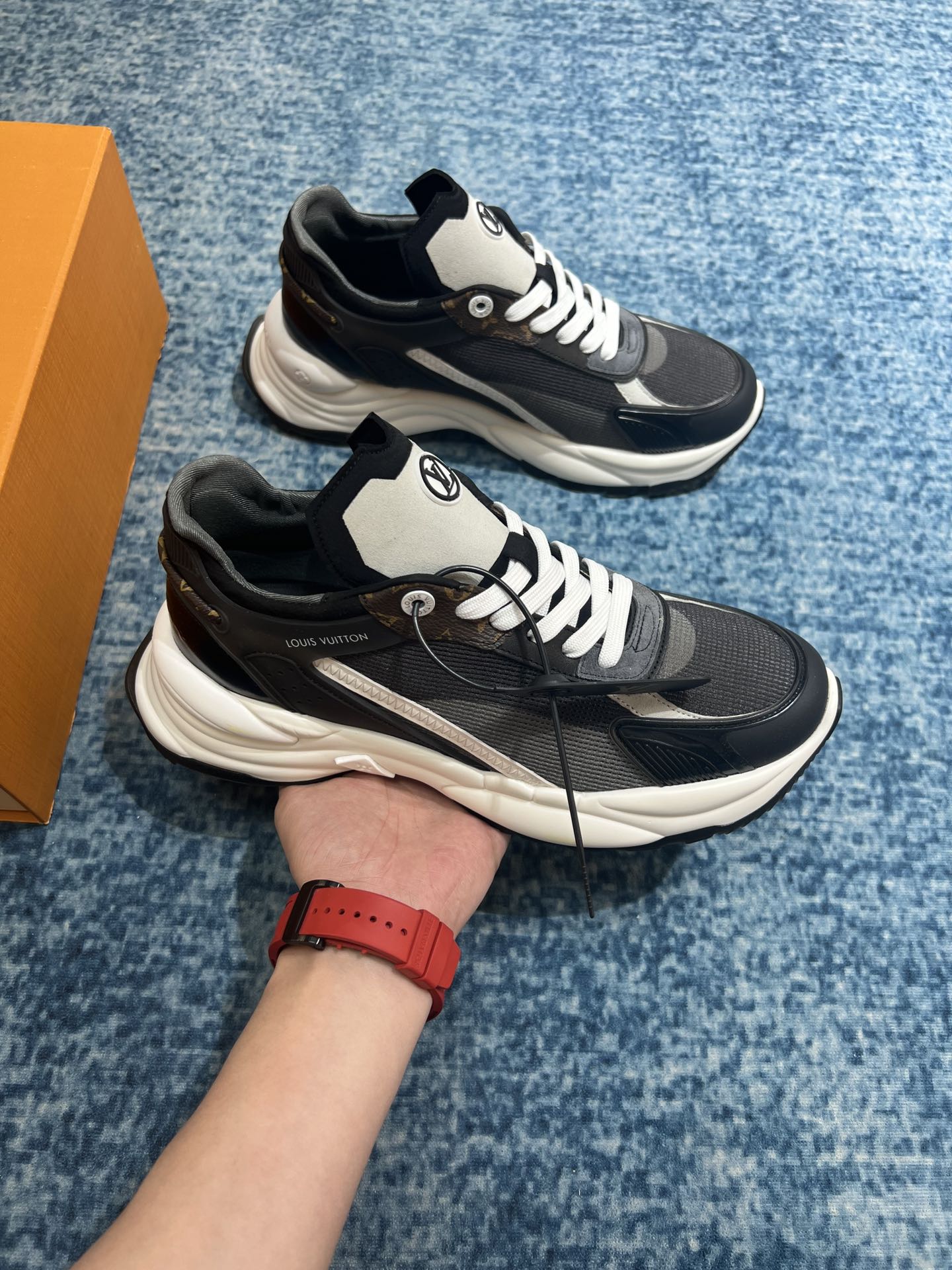 L0vis Vvtt0n Run 55 Sneaker Black For Men