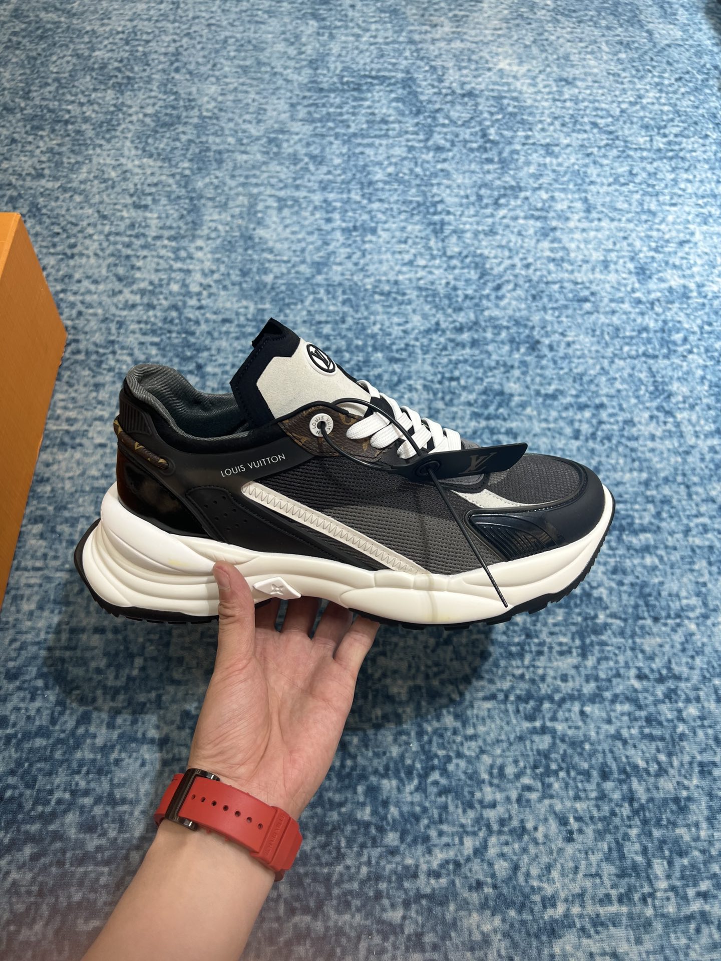L0vis Vvtt0n Run 55 Sneaker Black For Men