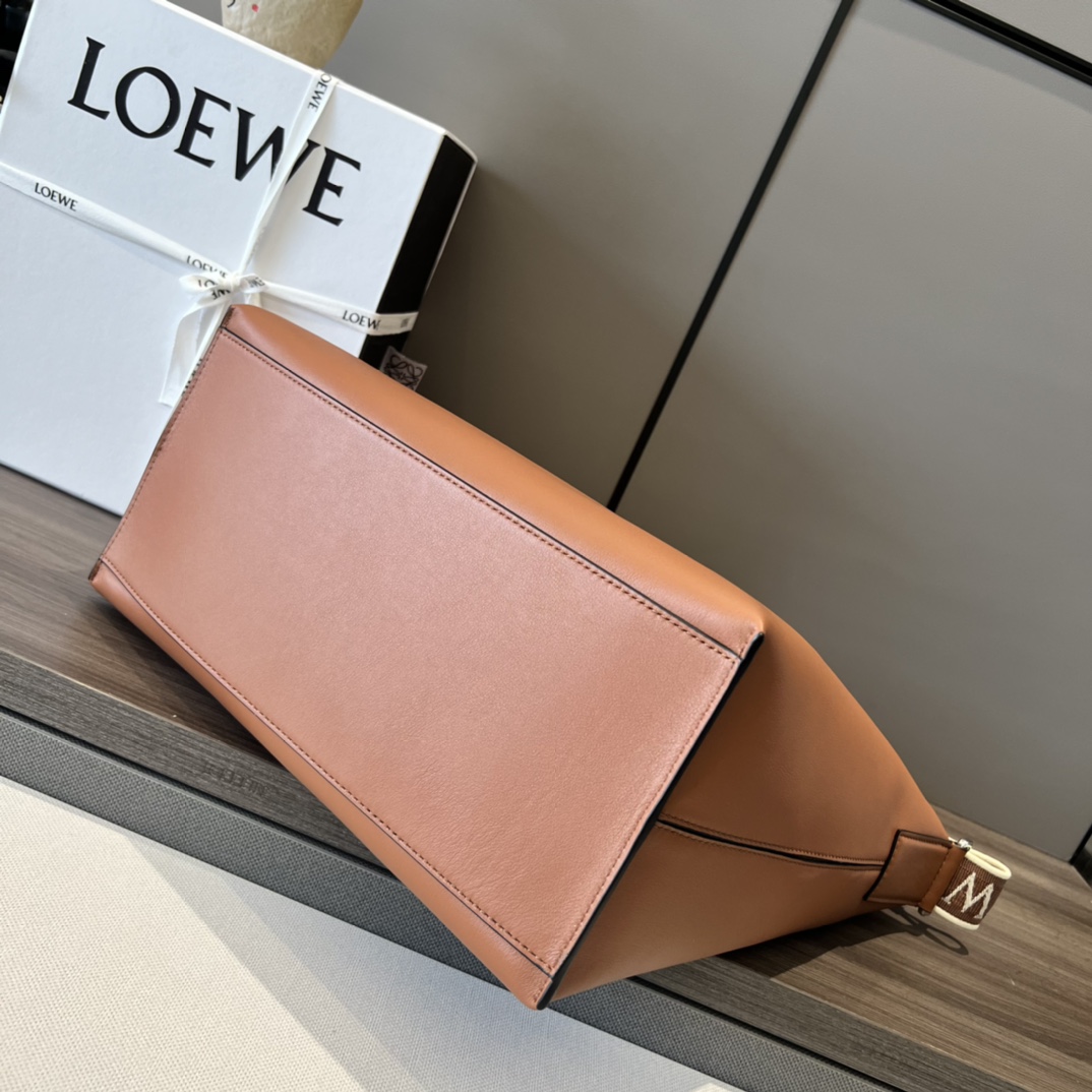 L0ew* Cubi Crossbody Bag Black/Navy Blue/Brown For Women 8.3in / 21cm