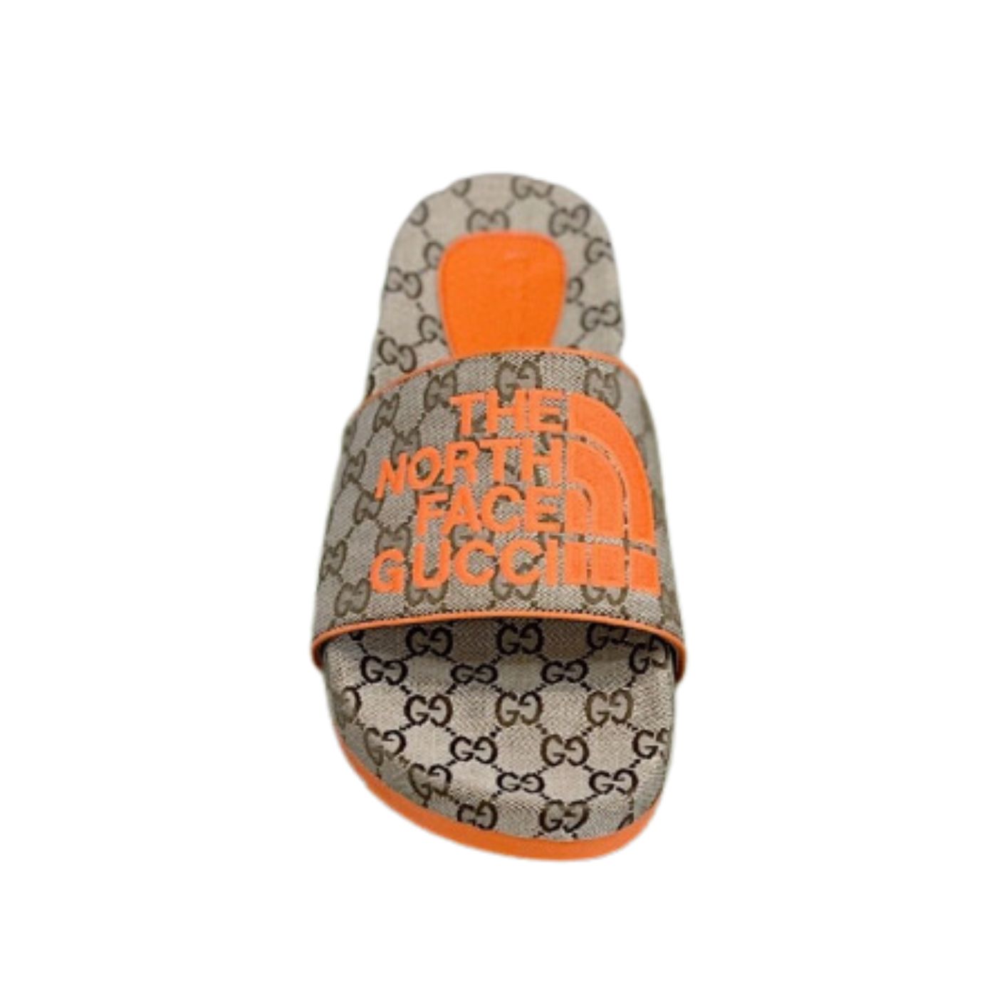Gvc*1 GG Canvas Slide Sandal Grey For Men