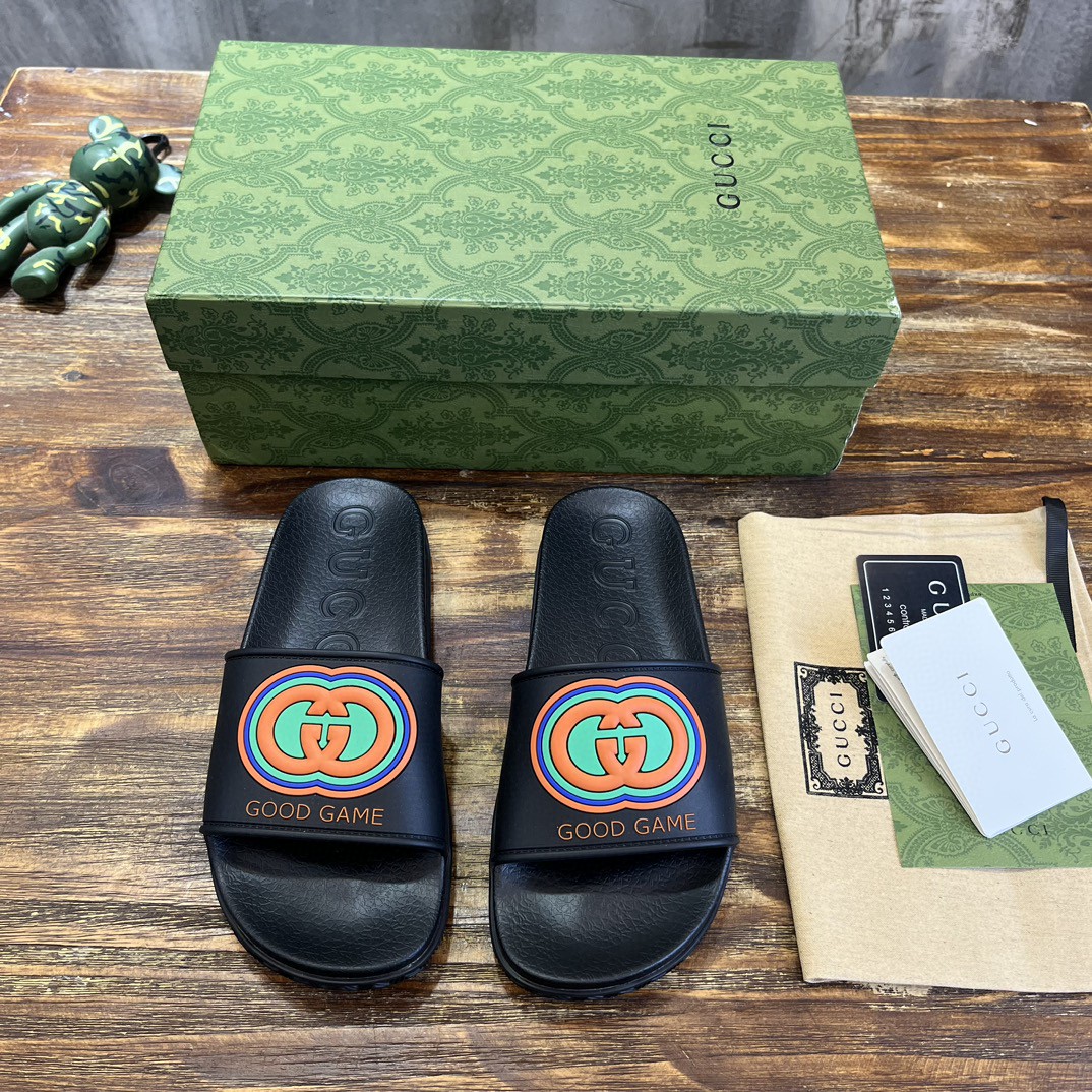 Gvc*1 Good Game Slide Sandal Black For Men 722427 0R030 1000