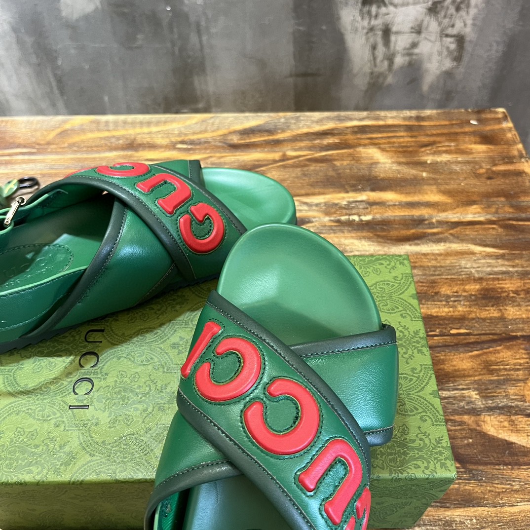 Gvc*1 Men’s Sandal Green For Men