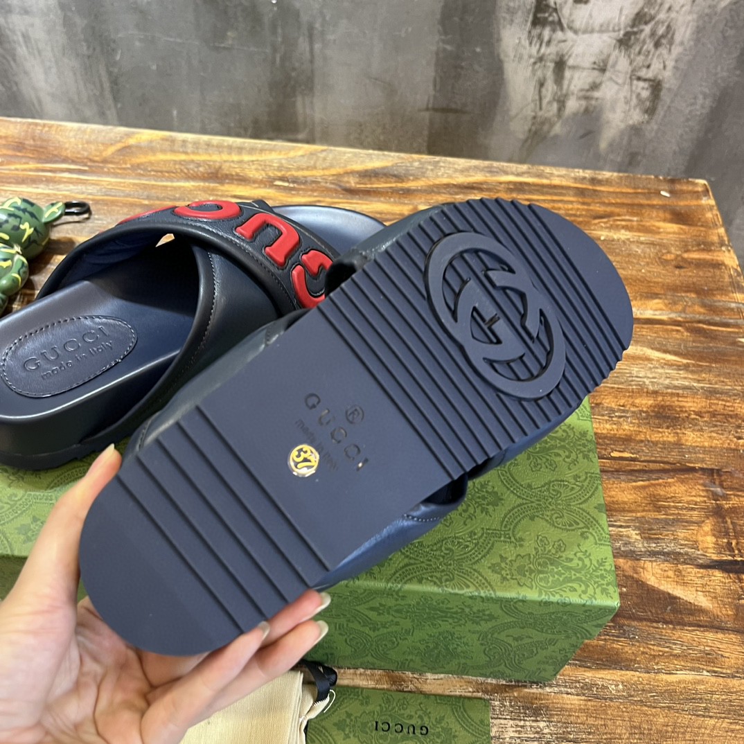 Gvc*1 Men’s Sandal Navy Blue For Men