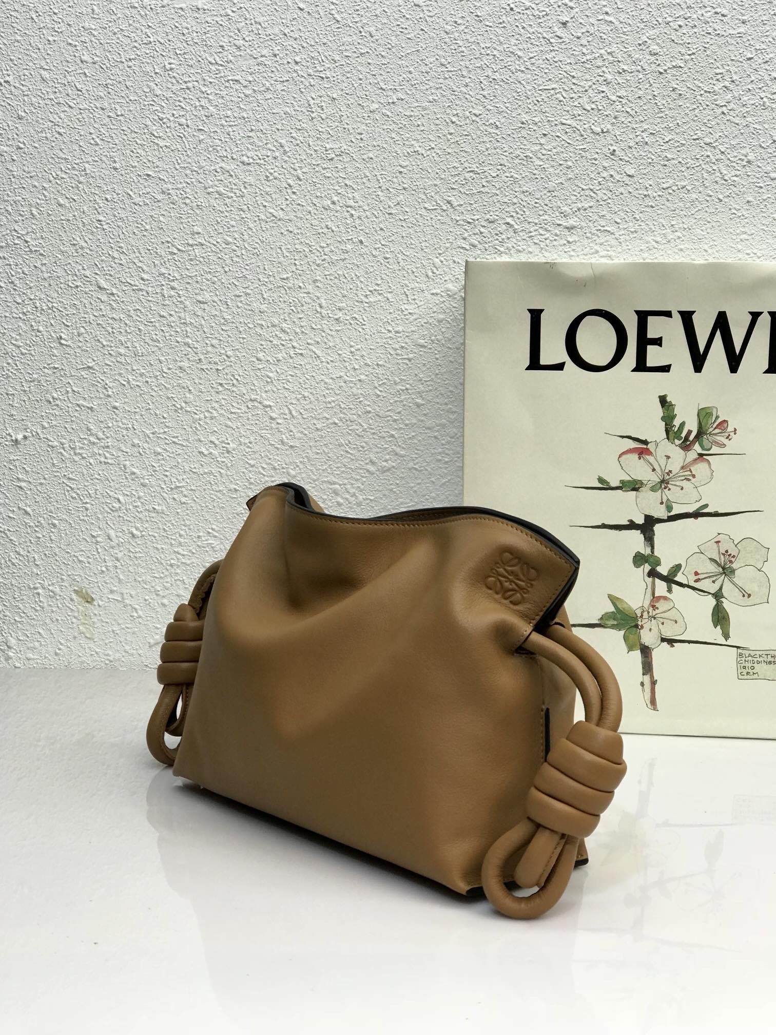 L0ew* Mini Flamenco Clutch Black/Brown/Dark Green/Green For Women 9.4in / 23.9cm A411FC2X37