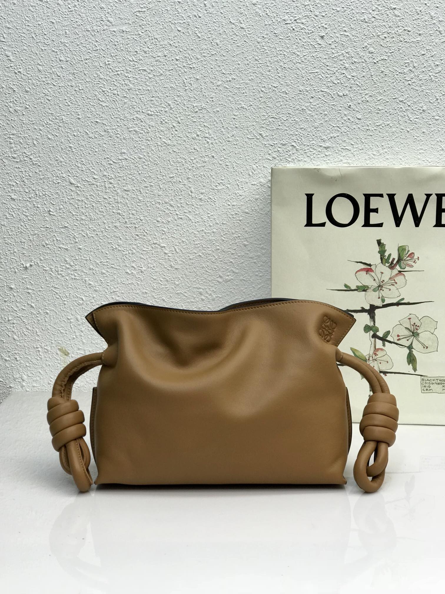 L0ew* Mini Flamenco Clutch Black/Brown/Dark Green/Green For Women 9.4in / 23.9cm A411FC2X37