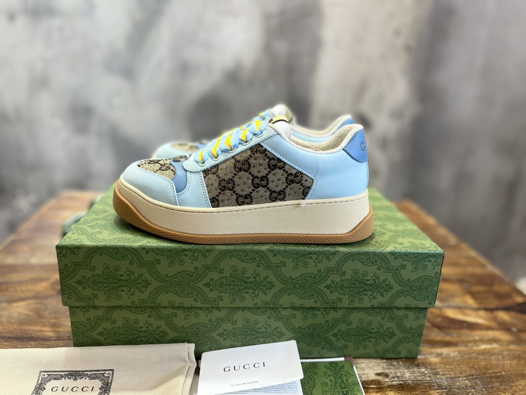 Gvc*1 Screener GG Sneaker Light Blue For Men