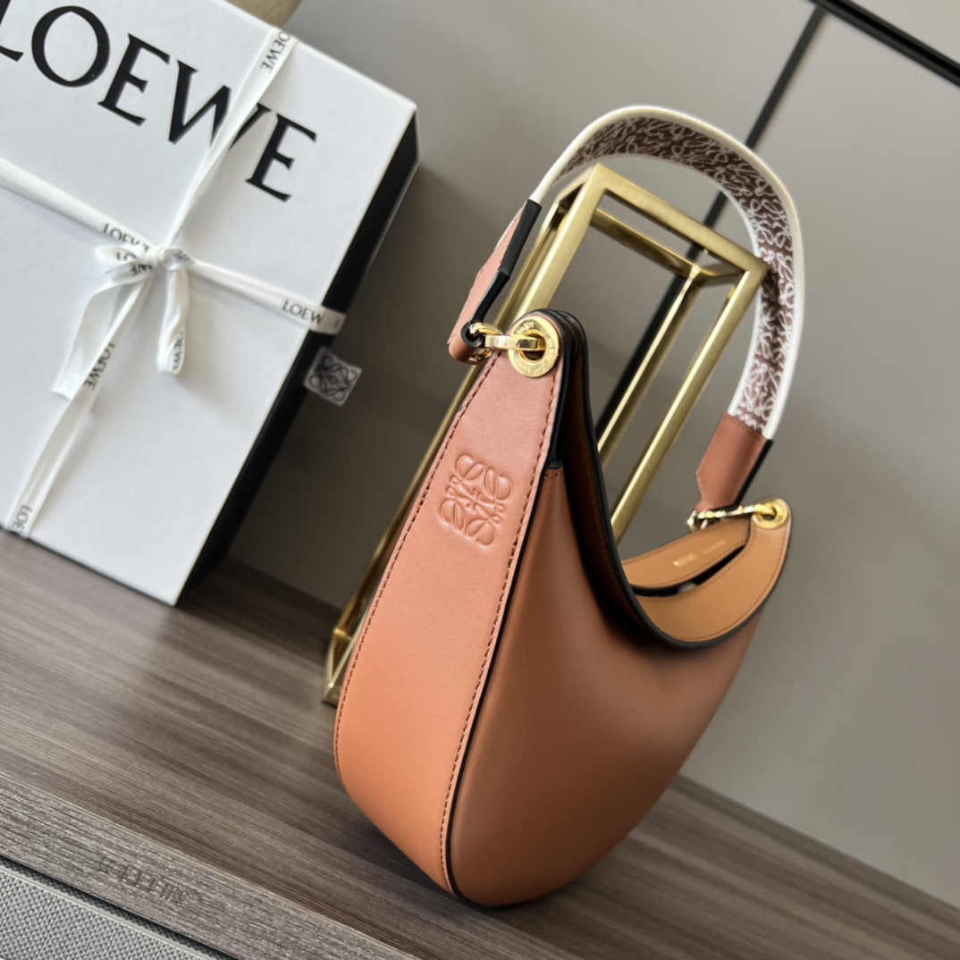 L0ew* Small Luna Bag Black/Brown/Cream/Green/Yellow For Women 12in / 30.5cm A923PM1X01