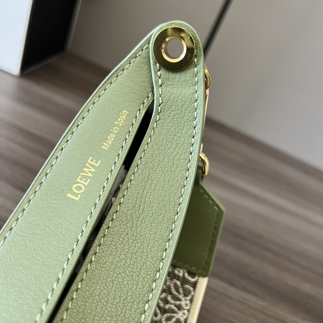 L0ew* Small Luna Bag Black/Brown/Cream/Green/Yellow For Women 12in / 30.5cm A923PM1X01