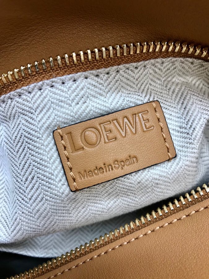 L0ew* Small Puzzle Bag Brown For Women 9.4in / 24cm