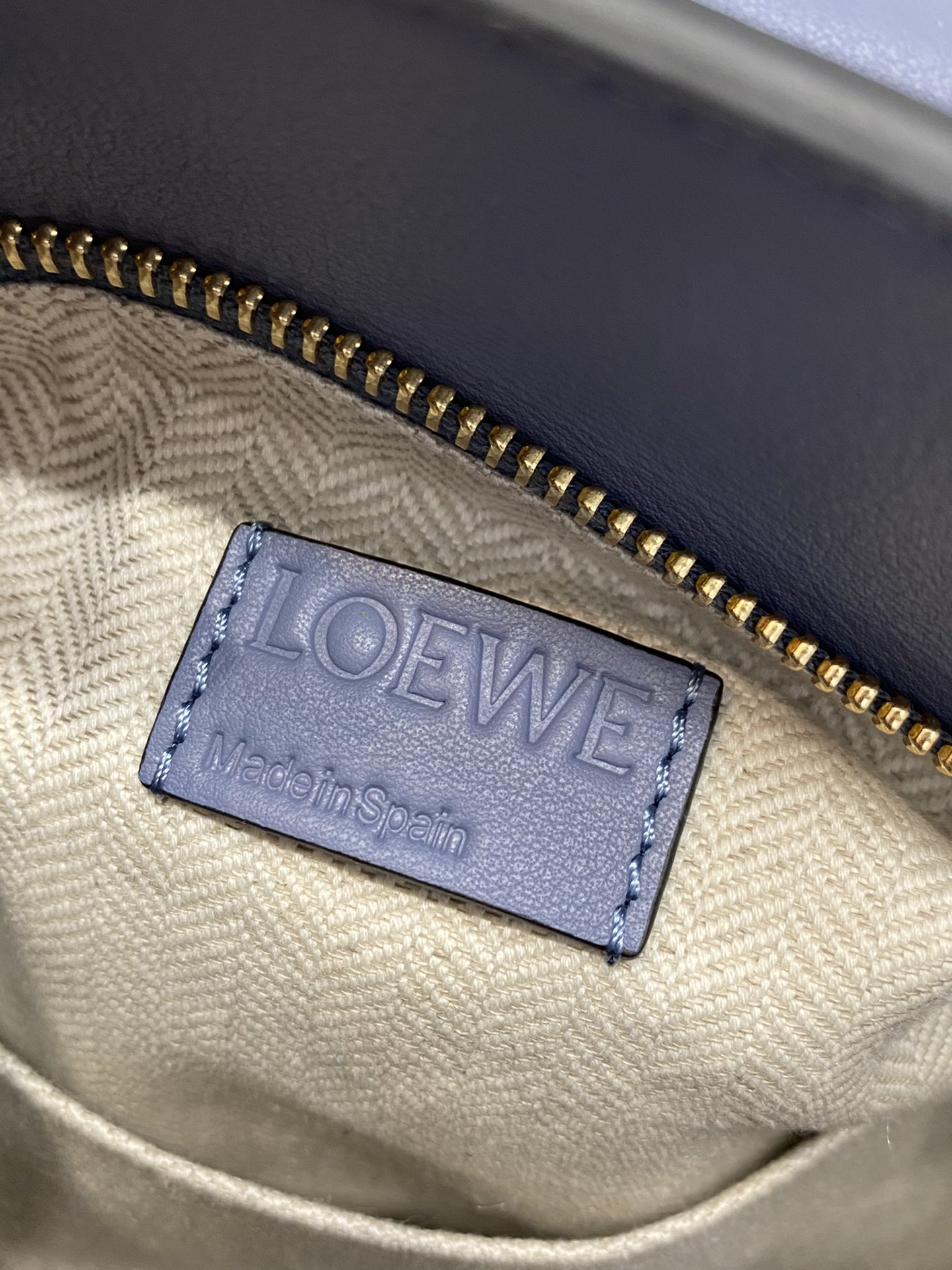 L0ew* Small Puzzle Bag Pink/Grey/Brown/Blue For Women 9.4in / 24cm