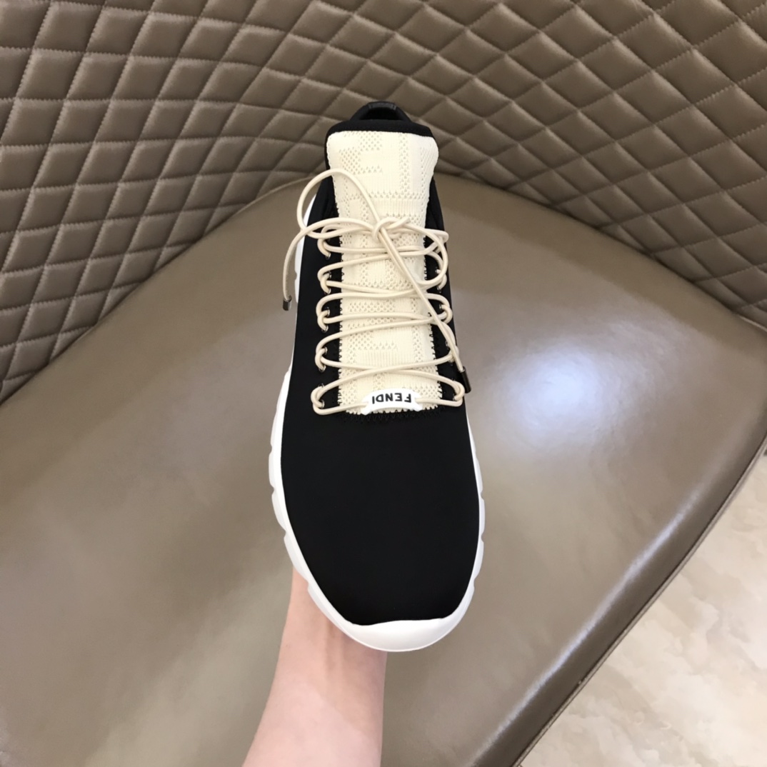 F**di FD Faster Trainers Black For Men