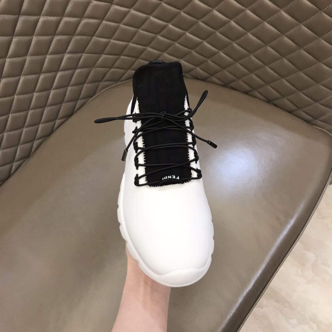 F**di FD Faster Trainers White For Men