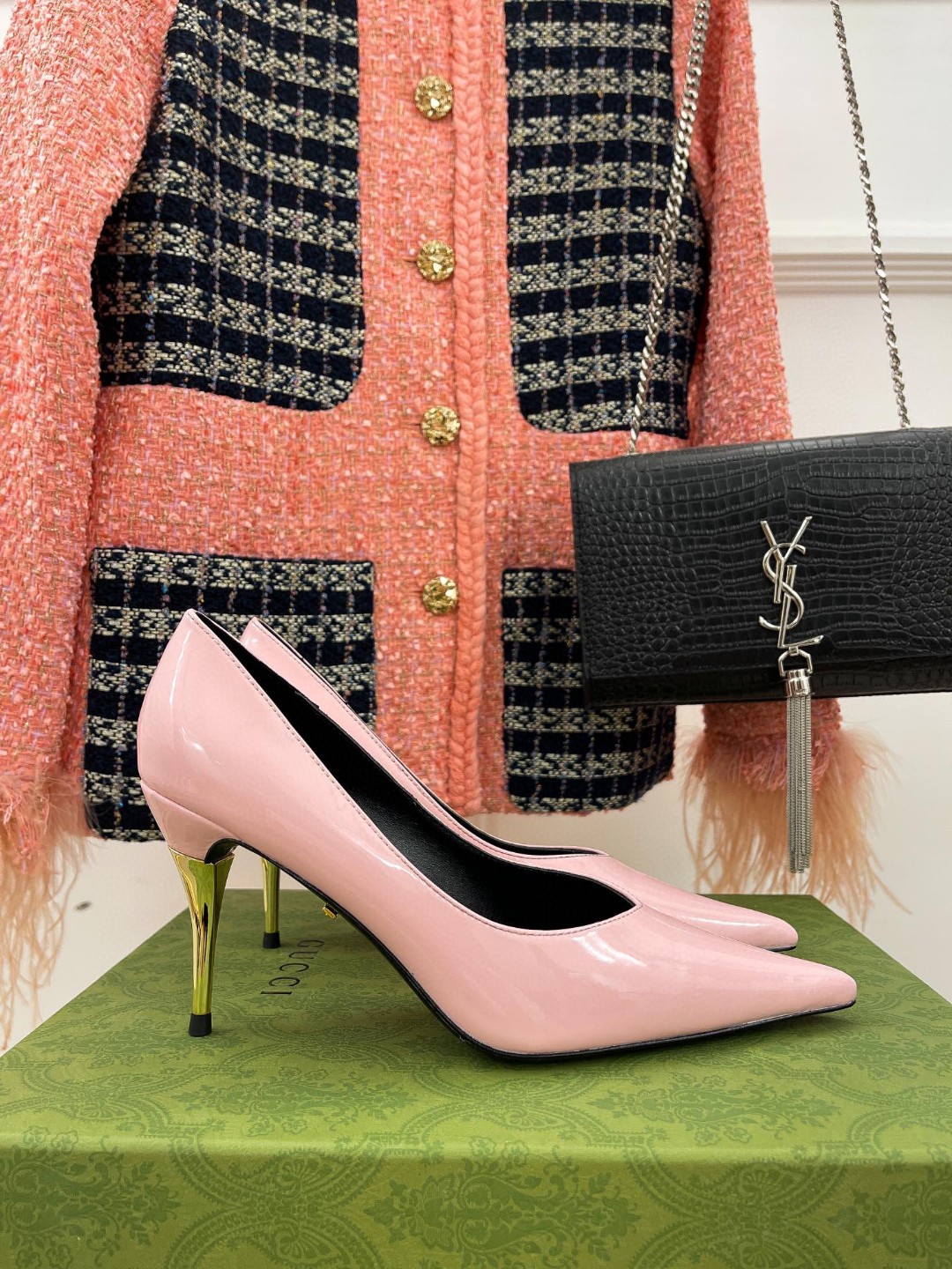 Gvc*1 High-Heel Pump Light Pink For Women
