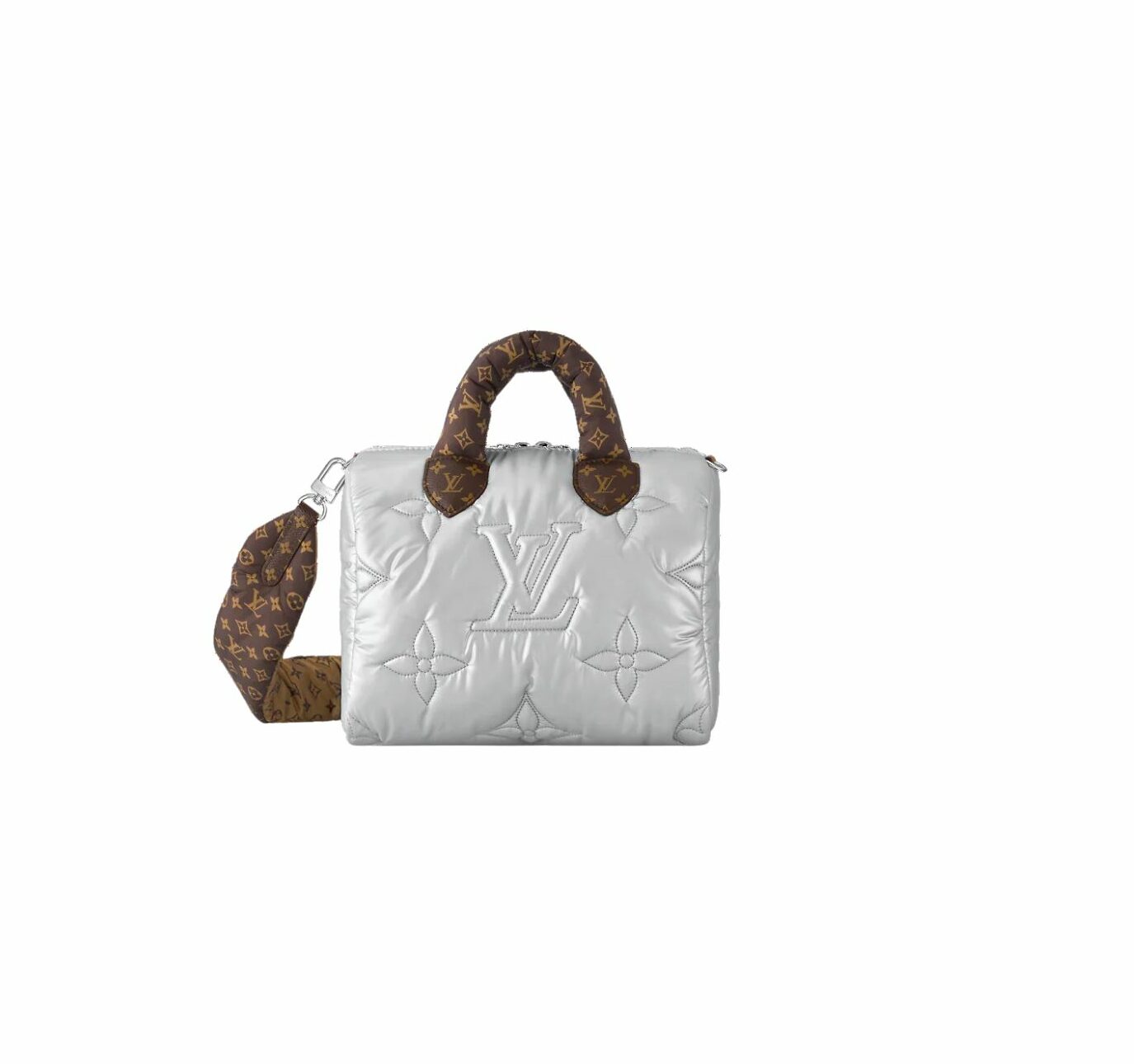L0vis Vvtt0n Speedy Bandoulière 25 Bag Sliver Blue For Women‎ 9.8n/25cm M20973