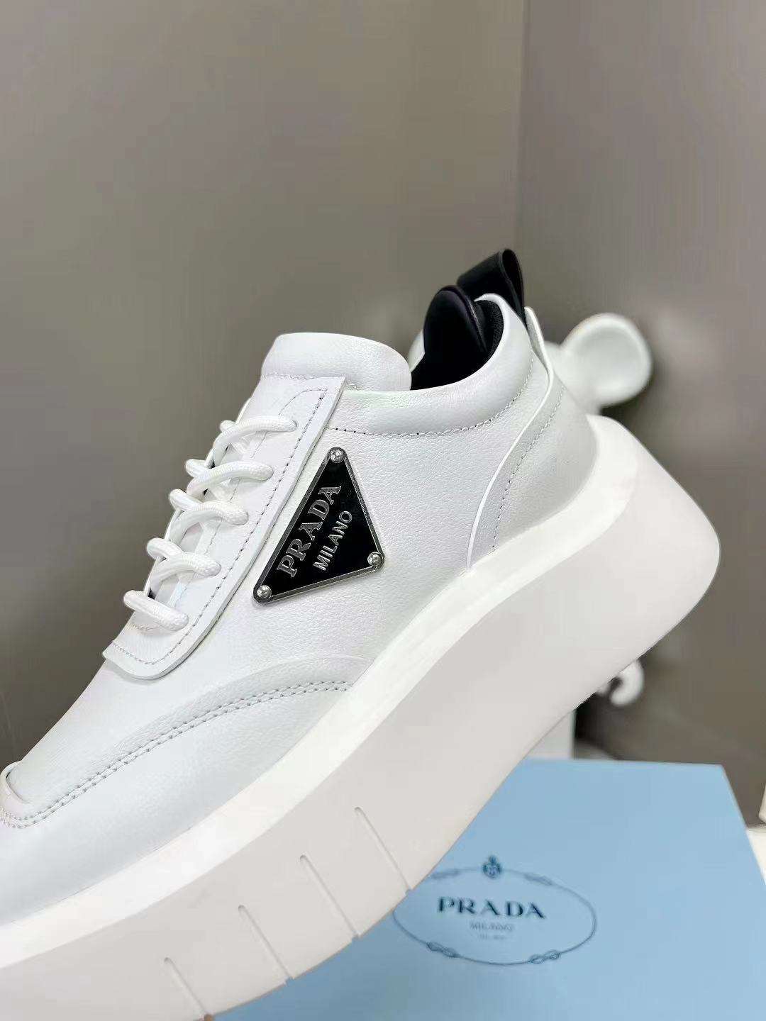 Pra*a Padded Sneakers White For Women