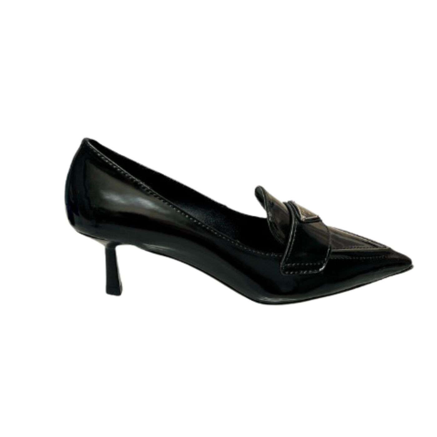 Pra*a Patent Pumps Black For Women