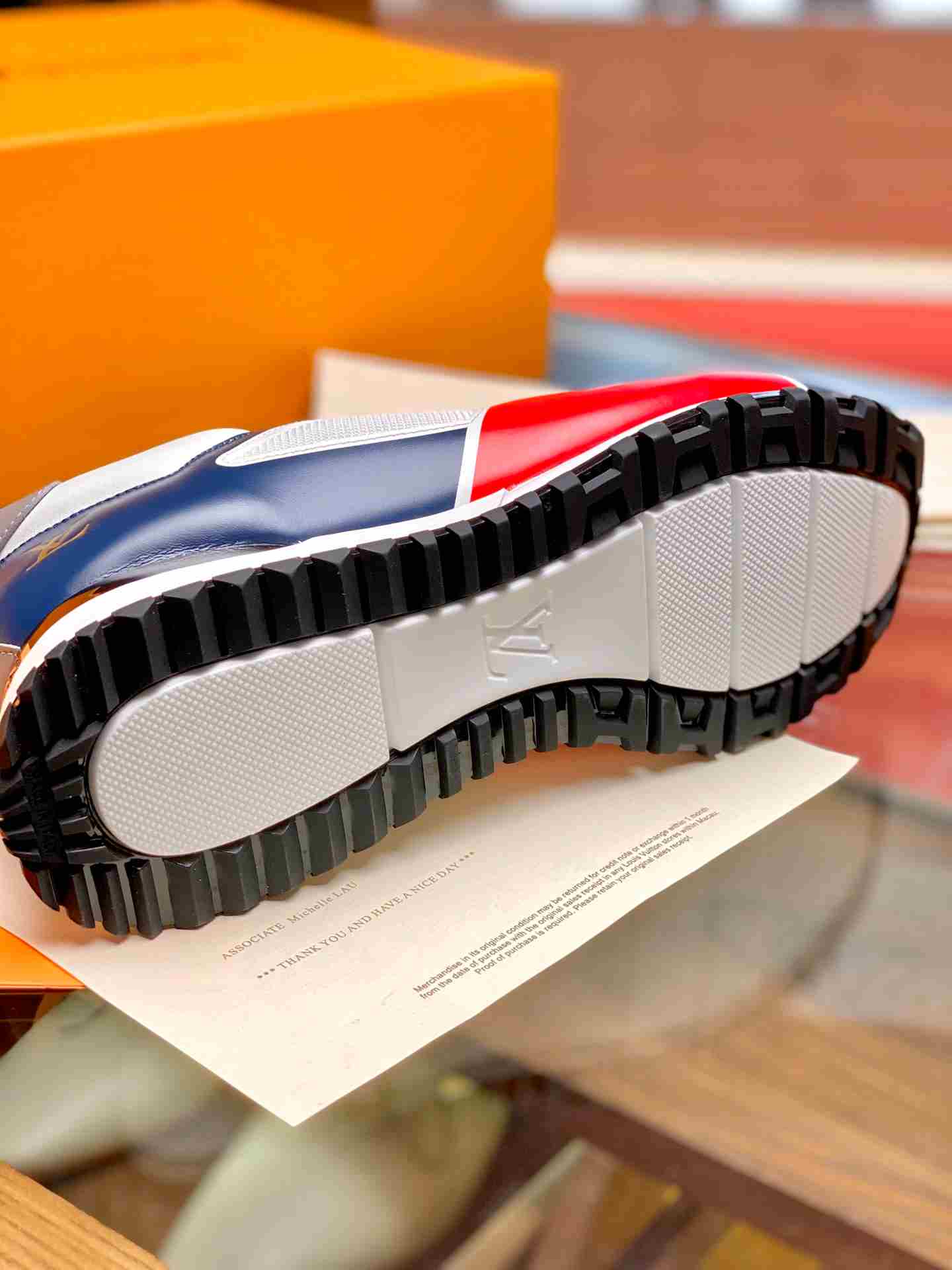 L0vis Vvtt0n Run Away Sneaker Blue For Men