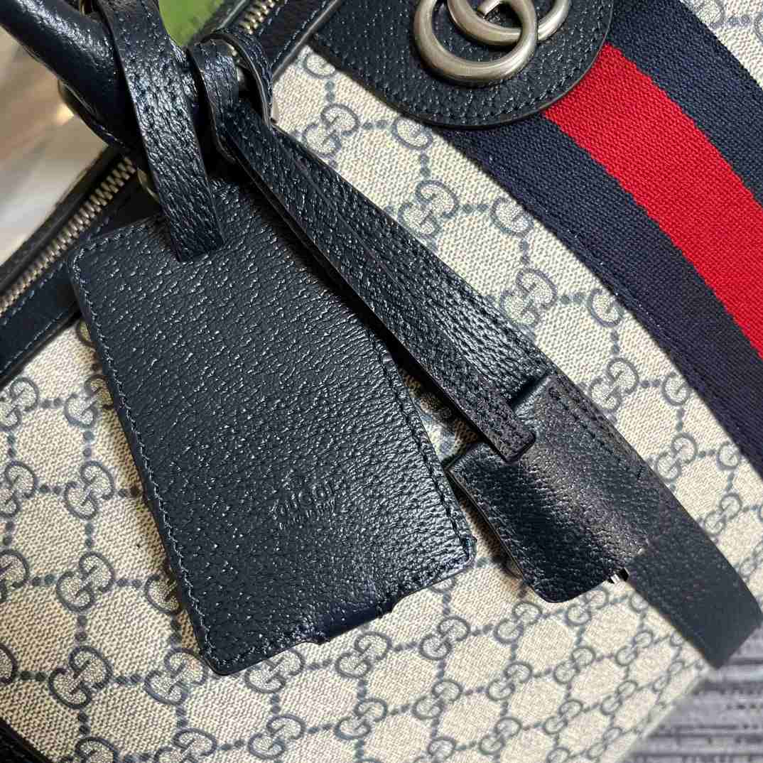 Gvc*1 Savoy Small Duffle Bag Blue/Black 17.7 in/45 cm 724642 9C2SN 4076