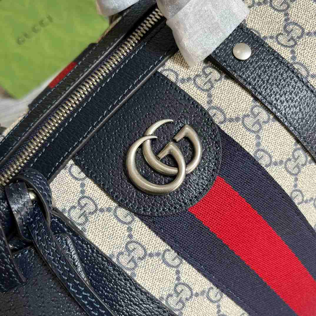 Gvc*1 Savoy Small Duffle Bag Blue/Black 17.7 in/45 cm 724642 9C2SN 4076