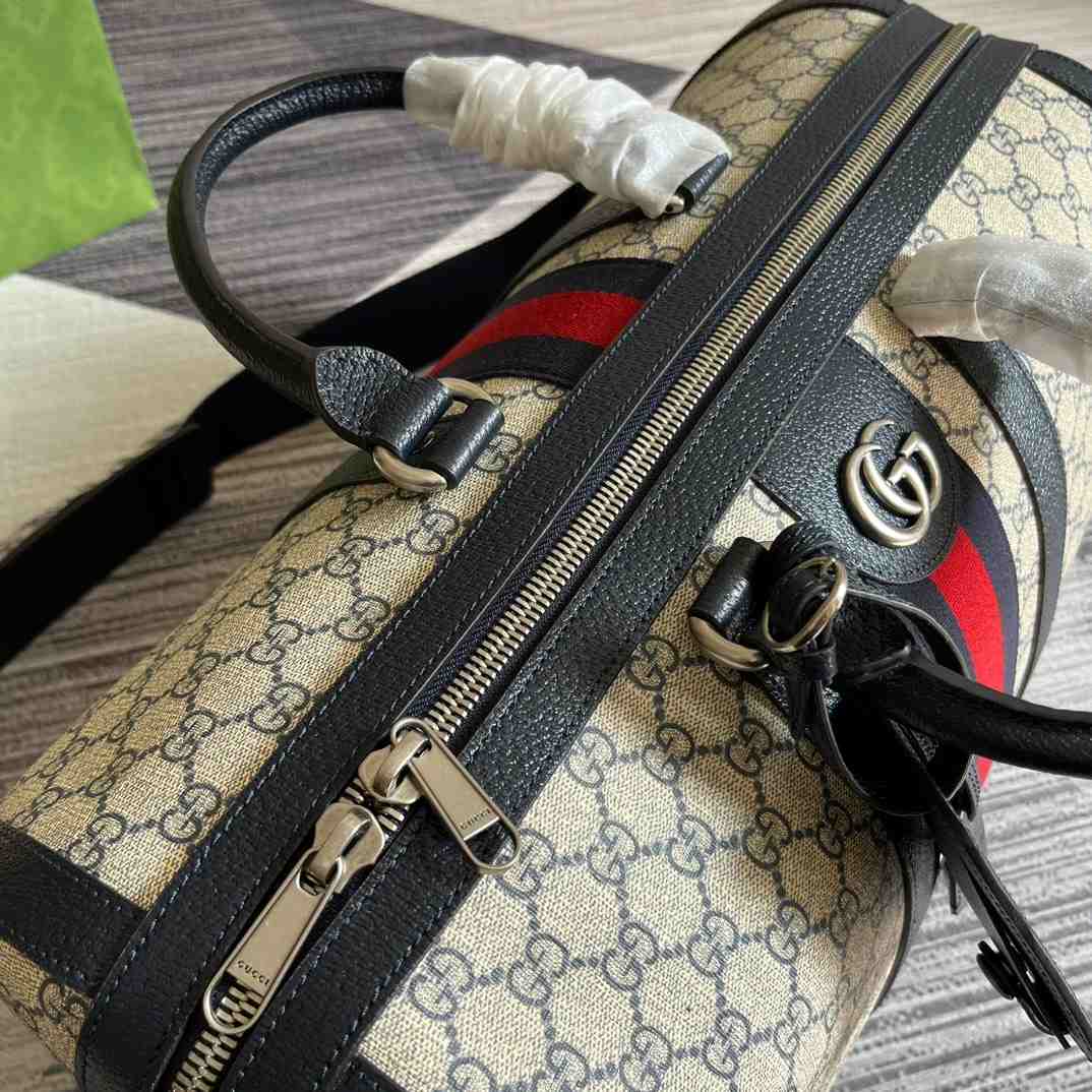 Gvc*1 Savoy Small Duffle Bag Blue/Black 17.7 in/45 cm 724642 9C2SN 4076