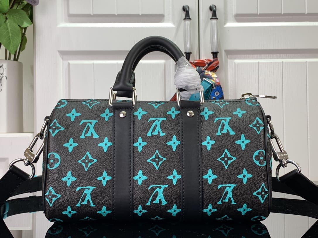 L0vis Vvtt0n Keepall Bandoulière 25 Bag Brown/Black 25cm/ 9.8 in M46687