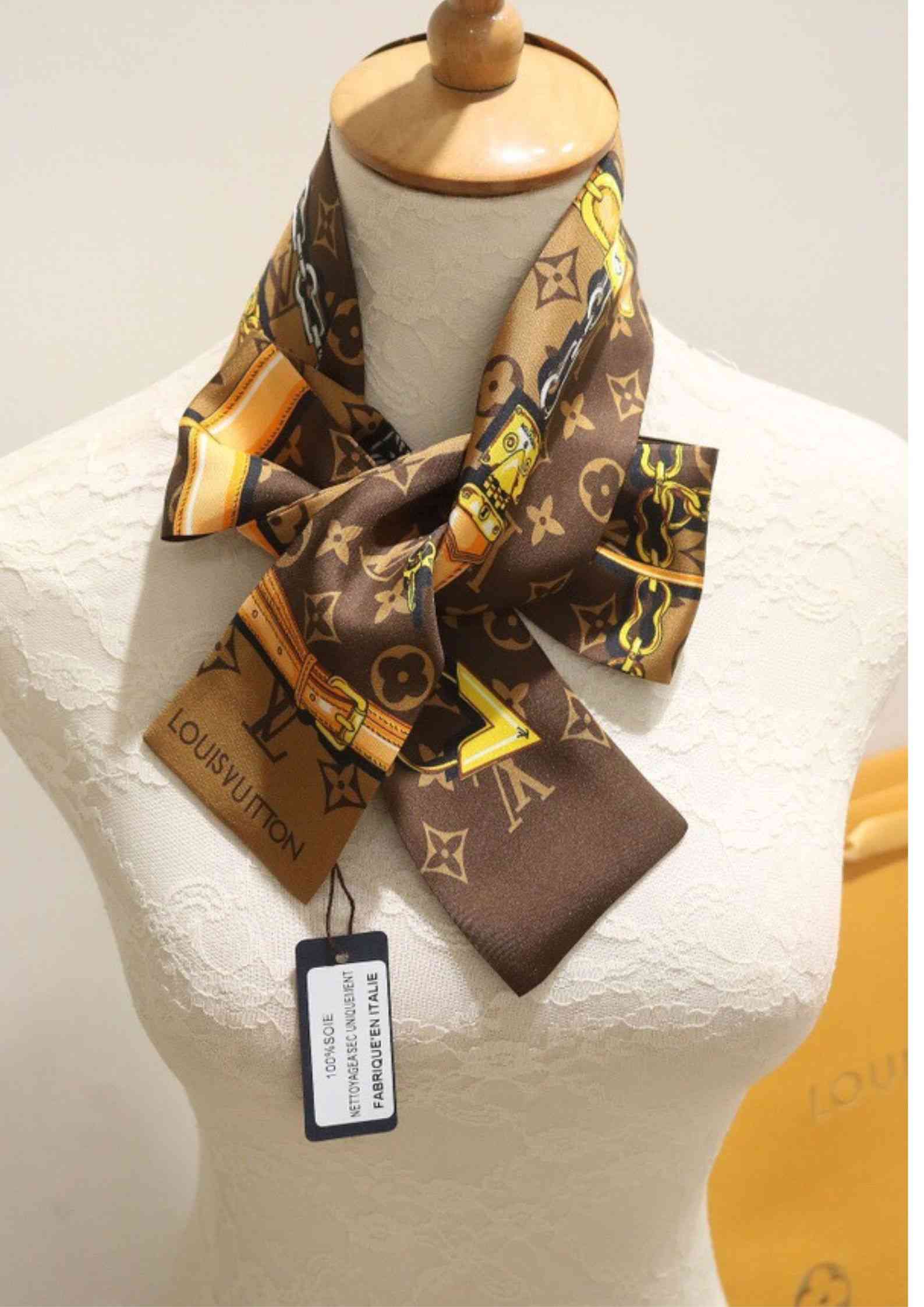 L0vis Vvtt0n Monogram Confidential Bandeau Brown For Women M78655