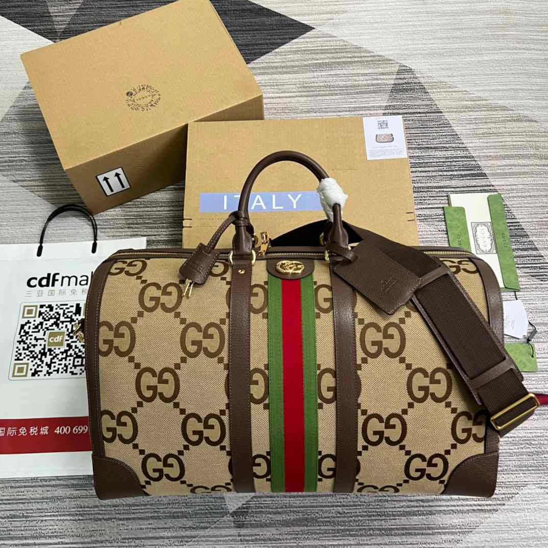 Gvc*1 Savoy Small Duffle Bag Brown 17.3 in/43 cm 724642 UKMKG 8396