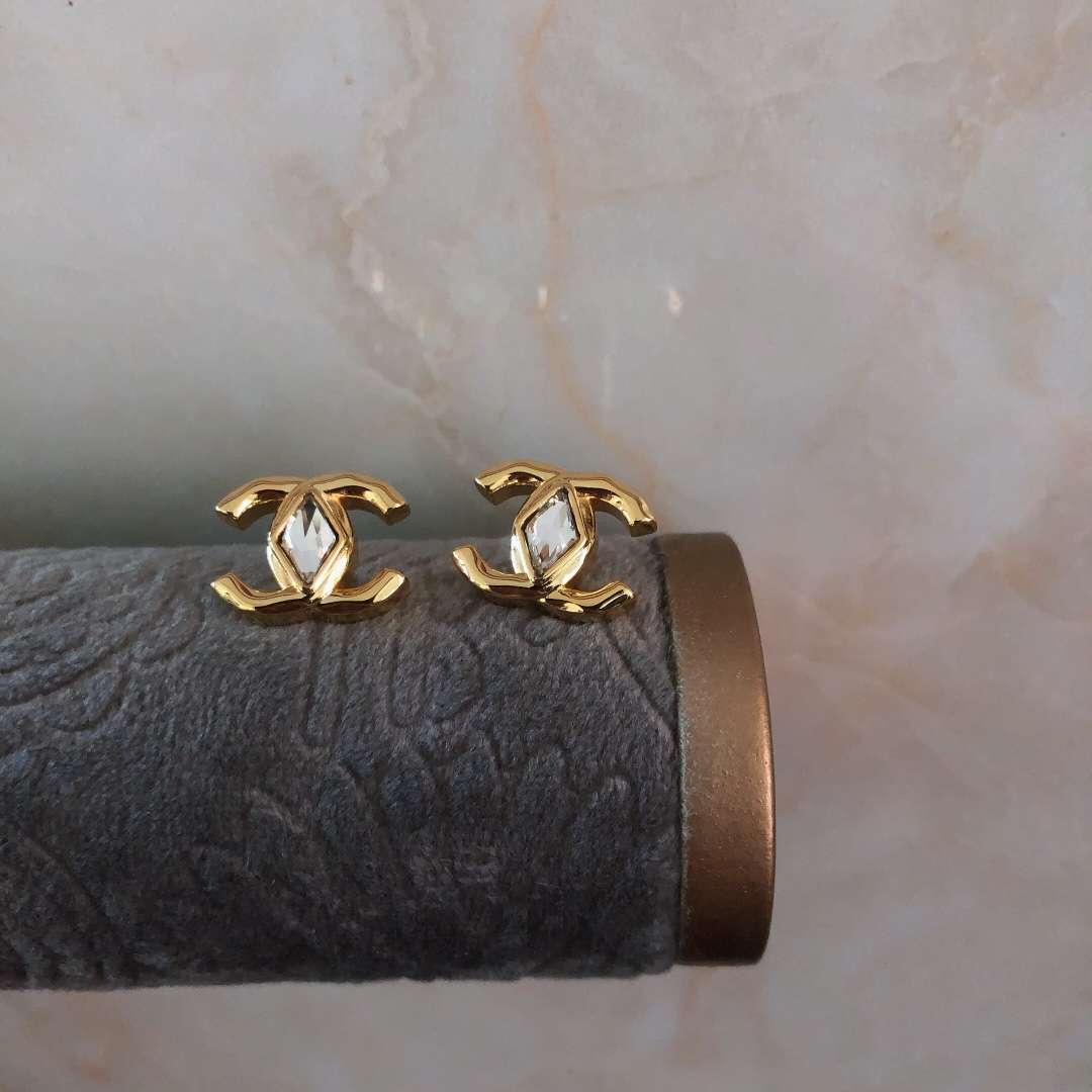Ch**el C Earrings Gold For Women
