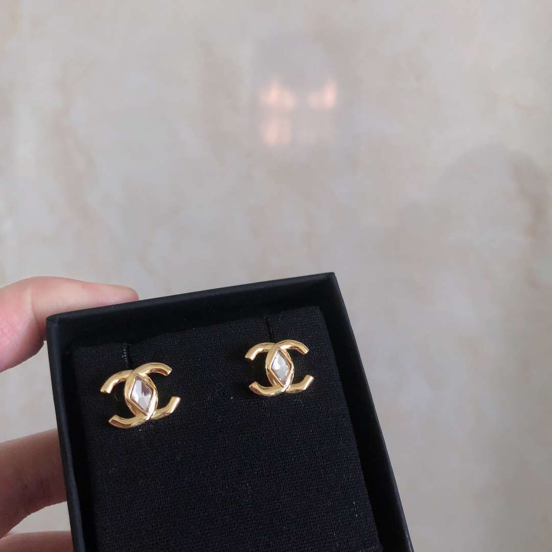 Ch**el C Earrings Gold For Women