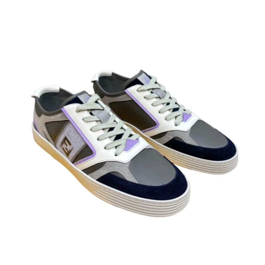 F**di Lace-Up Sneakers Black For Women