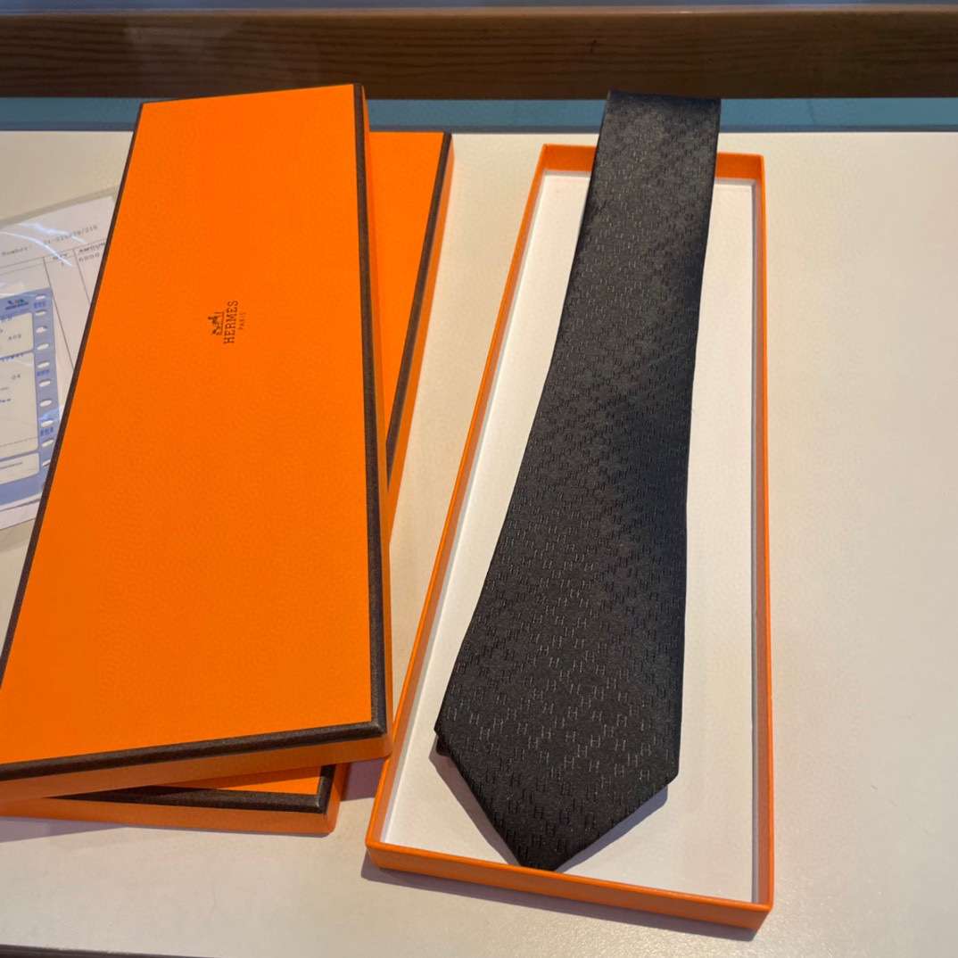 H**me5 Faconnee H Tie Black For Men