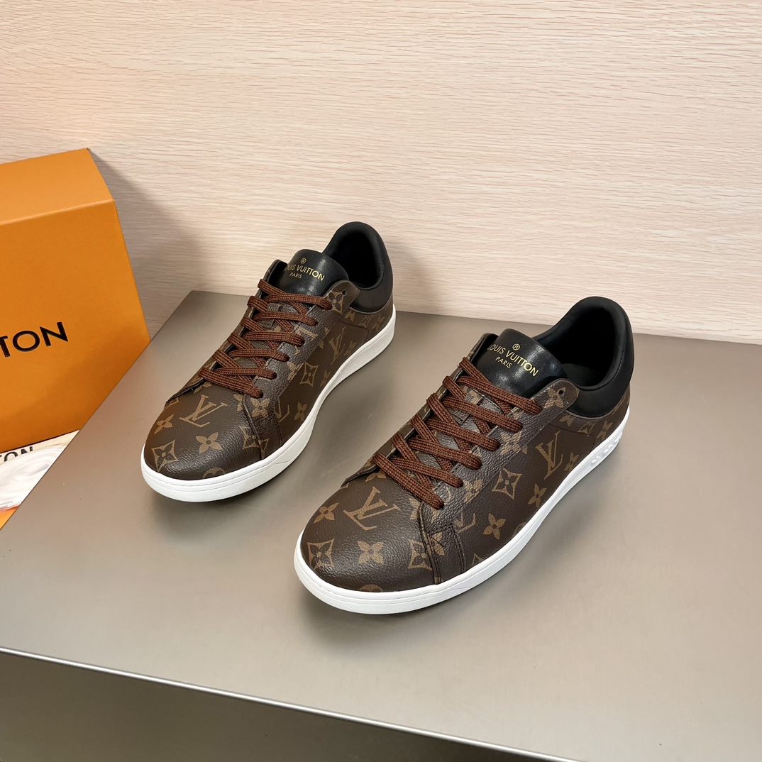 L0vis Vvtt0n Luxembourg Sneaker Brown For Women