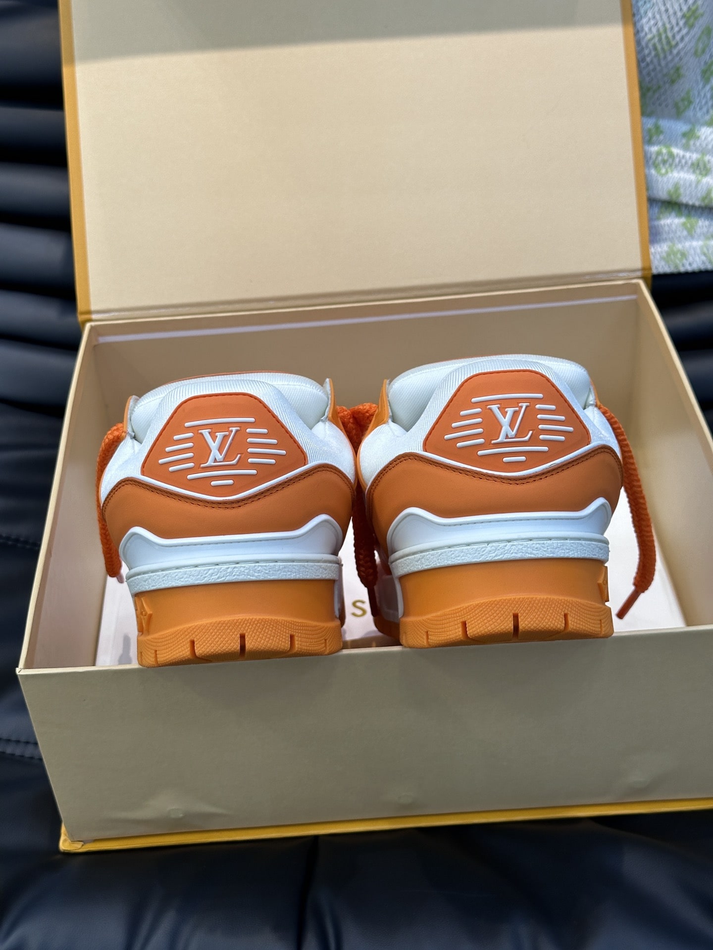 L0vis Vvtt0n Trainer Maxi Sneaker LV Orange For Women