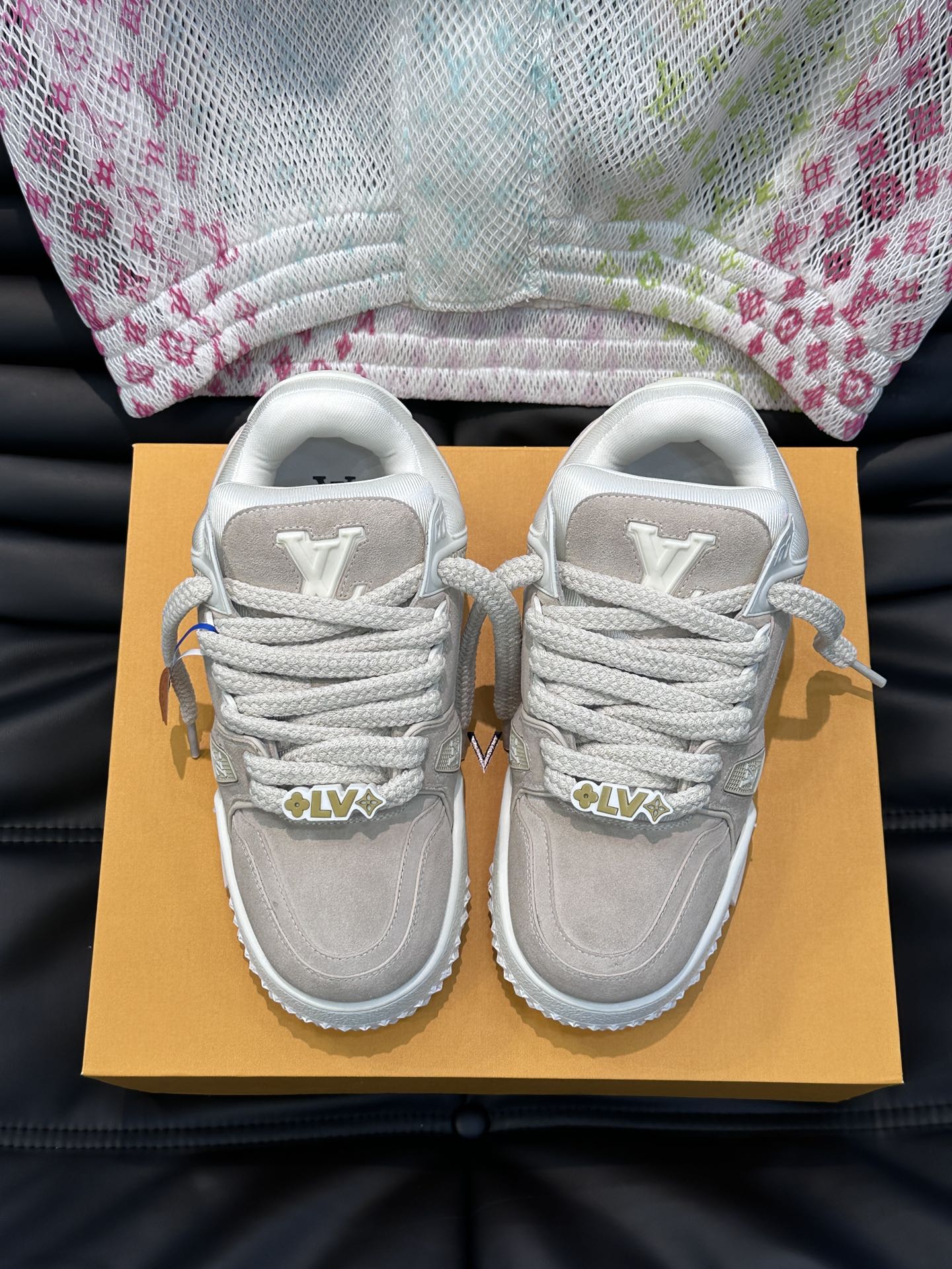 L0vis Vvtt0n Trainer Maxi Sneaker LV Grey For Women