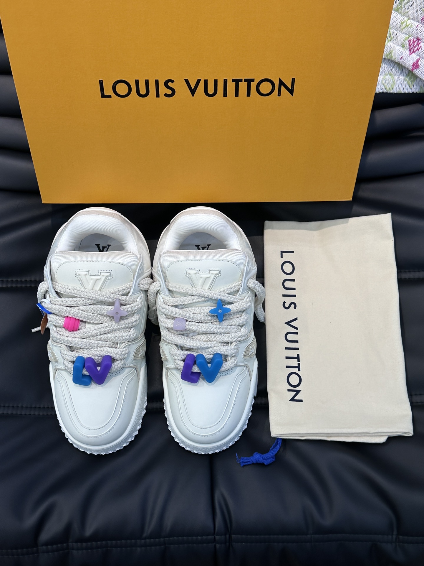 L0vis Vvtt0n Trainer Maxi Sneaker LV White For Women